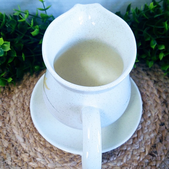 Vtg MCM California Franciscan Earthenware Autumn Pottery Dinnerware Gravy Boat - Picture 9 of 11